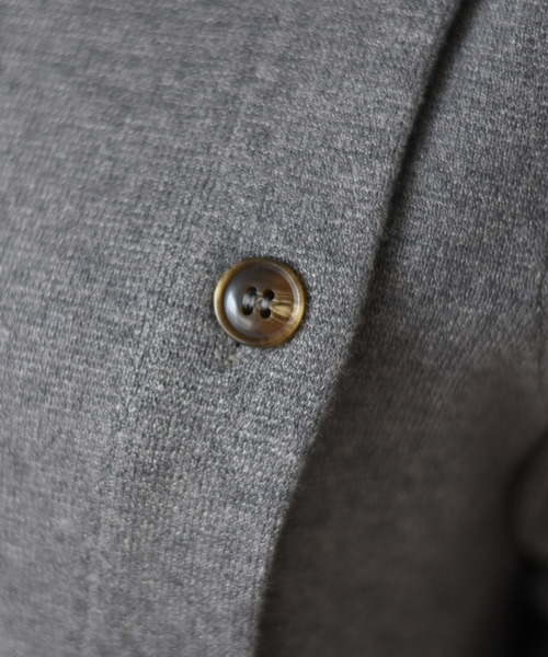 LHELBIE(レルビエ)の「アシメボタンニットワンピース/プチハイネックロング丈ワンピース(ワンピース・レディース・ベージュ/杢グレー/ブラック・M)」の19枚目の写真