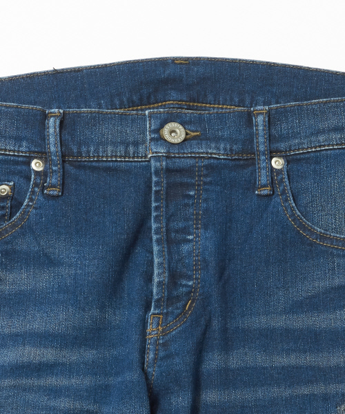 5351 POUR LES HOMMES(ゴーサンゴーイチプールオム)の「コラージュリメイクスキニーデニム(デニムパンツ・メンズ・ブラック/インディゴブルー・46/48/44)」の6枚目の写真