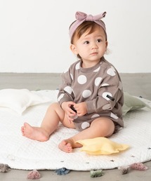 MAKE YOUR DAY | ドロップショルダードットロンパース(ロンパース)