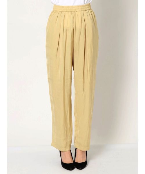 Ungrid（アングリッド）の「ヴィンテージサテンカラーテーパードパンツ（その他パンツ・レディース・パープル/イエロー/グリーン・FREE）」の8枚目の写真