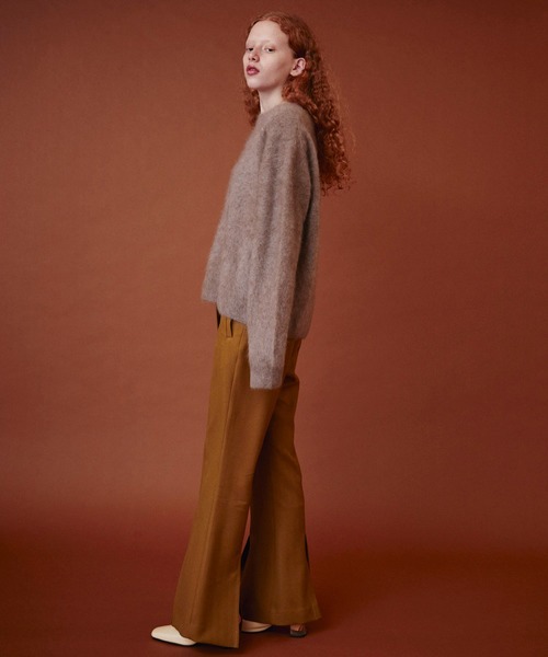 MAISON SPECIAL(メゾンスペシャル)の「◎GISELe&VERY 2月号掲載:ファーカシミヤクルーニットセーター【MAISON SPECIAL/メゾンスペシャル】(ニット/セーター・レディース・ベージュ/ピンク/イエロー/キナリ・FREE)」の17枚目の写真