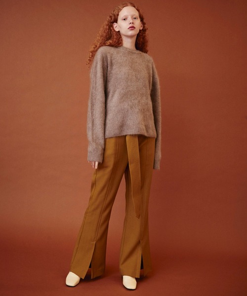 MAISON SPECIAL(メゾンスペシャル)の「◎GISELe&VERY 2月号掲載:ファーカシミヤクルーニットセーター【MAISON SPECIAL/メゾンスペシャル】(ニット/セーター・レディース・ベージュ/ピンク/イエロー/キナリ・FREE)」の18枚目の写真