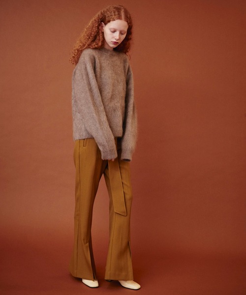 MAISON SPECIAL(メゾンスペシャル)の「◎GISELe&VERY 2月号掲載:ファーカシミヤクルーニットセーター【MAISON SPECIAL/メゾンスペシャル】(ニット/セーター・レディース・ベージュ/ピンク/イエロー/キナリ・FREE)」の16枚目の写真