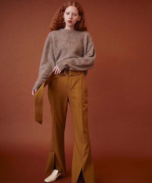 MAISON SPECIAL(メゾンスペシャル)の「◎GISELe&VERY 2月号掲載:ファーカシミヤクルーニットセーター【MAISON SPECIAL/メゾンスペシャル】(ニット/セーター・レディース・ベージュ/ピンク/イエロー/キナリ・FREE)」の15枚目の写真