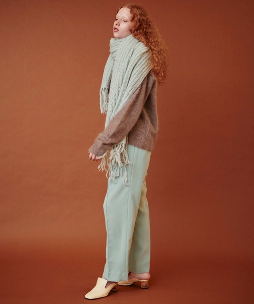 MAISON SPECIAL(メゾンスペシャル)の「◎GISELe&VERY 2月号掲載:ファーカシミヤクルーニットセーター【MAISON SPECIAL/メゾンスペシャル】(ニット/セーター・レディース・ベージュ/ピンク/イエロー/キナリ・FREE)」の12枚目の写真