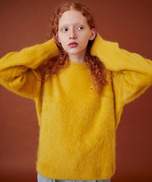 MAISON SPECIAL(メゾンスペシャル)の「◎GISELe&VERY 2月号掲載:ファーカシミヤクルーニットセーター【MAISON SPECIAL/メゾンスペシャル】(ニット/セーター・レディース・ベージュ/ピンク/イエロー/キナリ・FREE)」の21枚目の写真