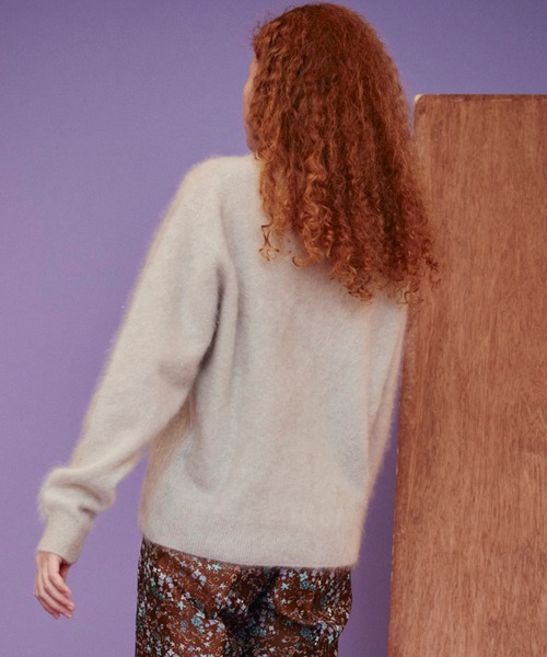 MAISON SPECIAL(メゾンスペシャル)の「◎GISELe&VERY 2月号掲載:ファーカシミヤクルーニットセーター【MAISON SPECIAL/メゾンスペシャル】(ニット/セーター・レディース・ベージュ/ピンク/イエロー/キナリ・FREE)」の22枚目の写真
