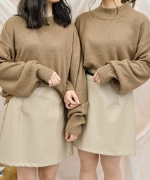 PairPair | ハイネック袖ボリュームニット(ニット/セーター)