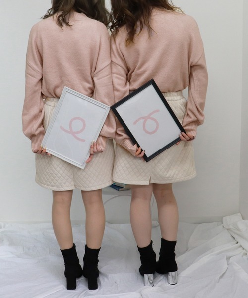 PairPair（ペアペア）の「袖ボリュームハイネックニット（ニット/セーター・レディース・モカ/ライトピンク/ライトベージュ・FREE）」の7枚目の写真