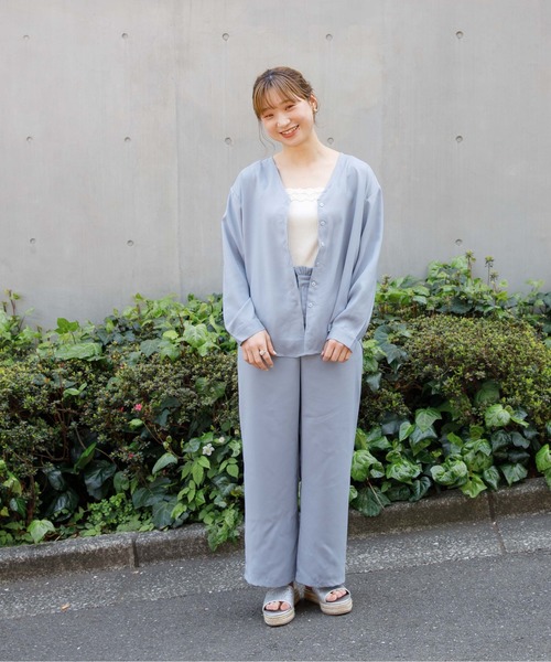 flower(フラワー)の「グロッシャーシャツ2(シャツ/ブラウス・レディース・ピンク/ブルー・FREE)」の8枚目の写真