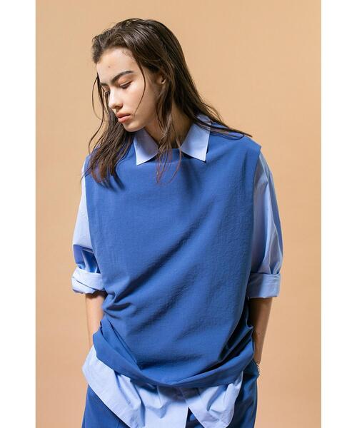 MONKEY TIME（モンキータイム）の「＜monkey time＞ PE TRO VNECK