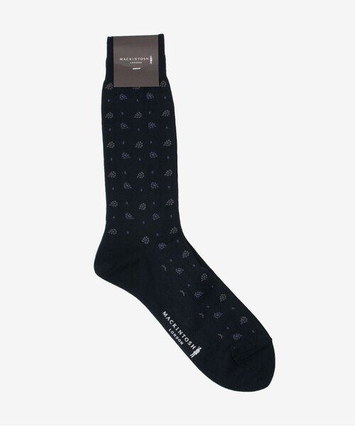ペイズリー柄ビジネスソックス ソックス 靴下 Mackintosh Mackintosh レッグウェア ロンドン のファッション London マッキントッシュ