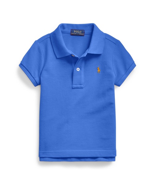 コットン メッシュ ポロシャツ