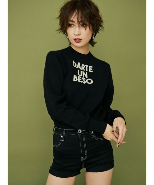 【タグ付き】WANNA ジャガード　自由の女神　ニット　セーター タグ付き】WANNA ジャガード 自由の女神 ニット セーター タグ