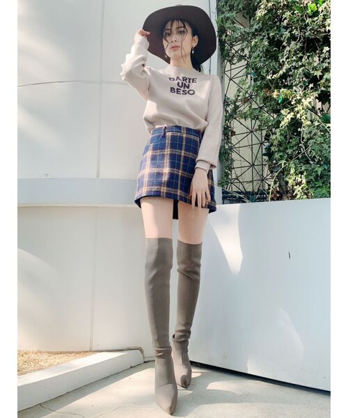 【タグ付き】WANNA ジャガード　自由の女神　ニット　セーター タグ付き】WANNA ジャガード 自由の女神 ニット セーター タグ