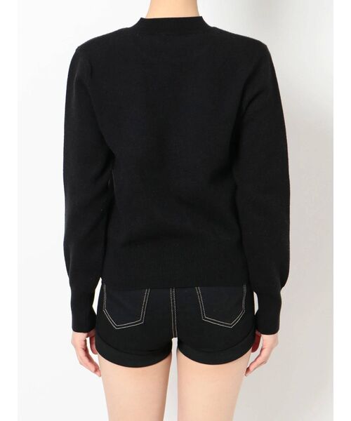 GYDA（ジェイダ）の「DARTE UN BESOジャガードニット TOPS（ニット/セーター・レディース・ブラック/ベージュ/ブラウン・FREE）」の15枚目の写真