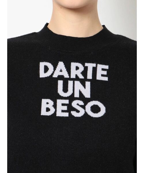 GYDA（ジェイダ）の「DARTE UN BESOジャガードニット TOPS（ニット/セーター・レディース・ブラック/ベージュ/ブラウン・FREE）」の16枚目の写真