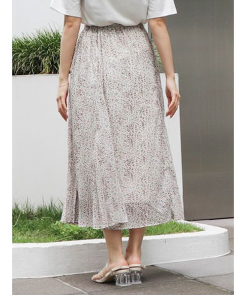 dazzlin（ダズリン）の「キャンディリーフフレアスカート（スカート・レディース・オフホワイト/ブルー/グリーン・FREE）」の12枚目の写真