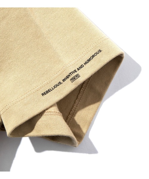 APPLEBUM（アップルバム）の「Super Heavy Weight Pocket T-shirt（Tシャツ/カットソー・メンズ・ホワイト/ブラック/サンドベージュ・MEDIUM/LARGE/X-LARGE）」の9枚目の写真