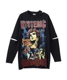 HYSTERIC GLAMOUR | HYS ROSESスタッズ付き Tシャツ(Tシャツ/カットソー)