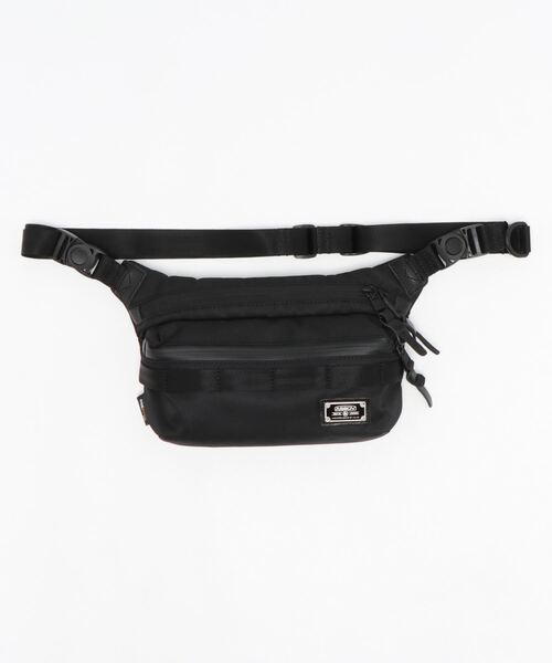 美品✨アッソブ CORDURA DOBBY 305D WAIST BAG CORDURA DOBBY 305D WAIST BAG sizeL/BLACKコーデュラドビー305D