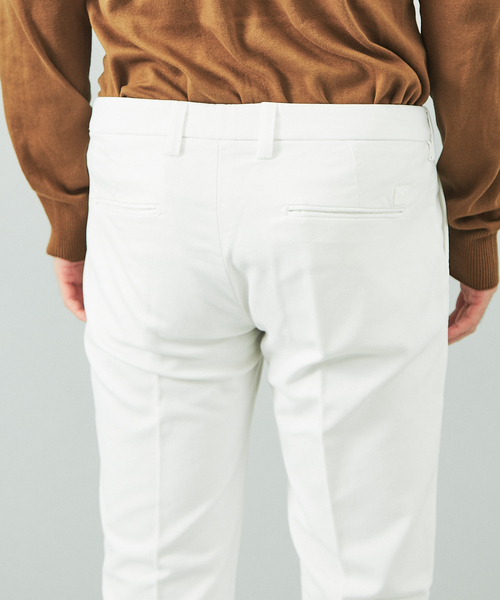 ENTRE AMIS（アントレ アミ）の「【entre amis】コットンパンツ（スラックス・メンズ・ブラック/エンジ/ブラウン/イエロー/ホワイト・32/31/33/30）」の11枚目の写真