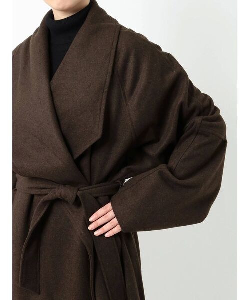 MURUA（ムルーア）の「【MURUA×KAORI】バックタックマキシコート  