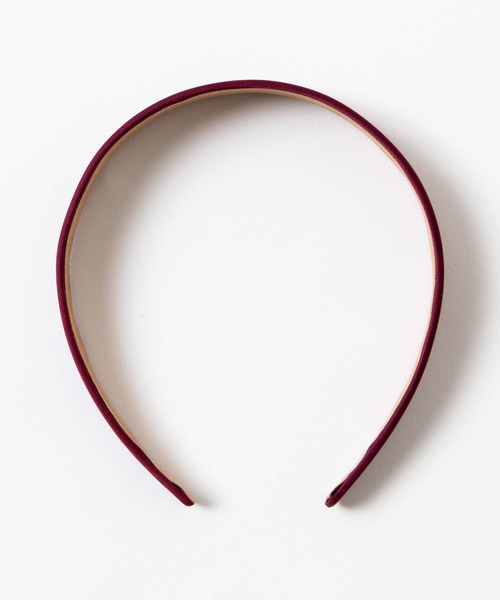 WEGO（ウィゴー）の「WEGO/サテンワイドカチューシャ（カチューシャ・レディース・ブラウン/ワイン/グレー/ブラック・FREE）」の5枚目の写真