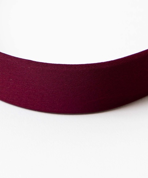 WEGO（ウィゴー）の「WEGO/サテンワイドカチューシャ（カチューシャ・レディース・ブラウン/ワイン/グレー/ブラック・FREE）」の7枚目の写真