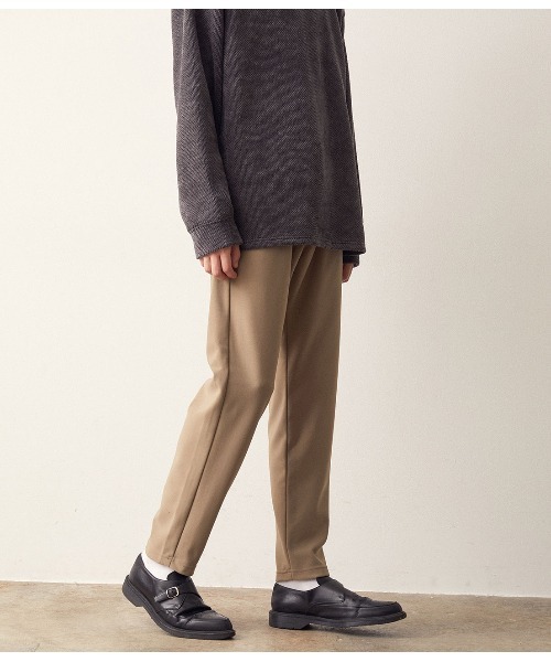 JUNRED(ジュンレッド)の「裏フリースボンディングリラックスパンツ(その他パンツ・メンズ・ブラック/ベージュ/ネイビー/グレー・M/L/LL)」の7枚目の写真