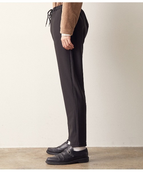 JUNRED(ジュンレッド)の「裏フリースボンディングリラックスパンツ(その他パンツ・メンズ・ブラック/ベージュ/ネイビー/グレー・M/L/LL)」の12枚目の写真