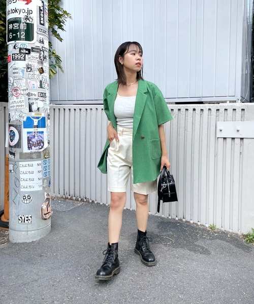 WHO'S WHO gallery（フーズフーギャラリー）の「ボーイショートパンツ（その他パンツ・レディース・ブラック/アイボリー/オフホワイト/ブラック系その他・FREE）」の15枚目の写真