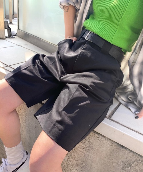 WHO'S WHO gallery（フーズフーギャラリー）の「ボーイショートパンツ（その他パンツ・レディース・ブラック/アイボリー/オフホワイト/ブラック系その他・FREE）」の13枚目の写真