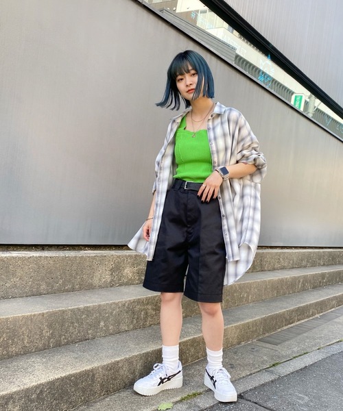 WHO'S WHO gallery（フーズフーギャラリー）の「ボーイショートパンツ（その他パンツ・レディース・ブラック/アイボリー/オフホワイト/ブラック系その他・FREE）」の7枚目の写真