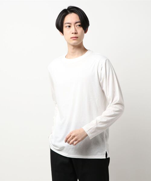 BACK NUMBER（バックナンバー）の「【BACK NUMBER】ビックシルエットスウェットレイヤード（その他トップス・メンズ・ベージュ/ライトベージュ/ブラック×ホワイト/ブラック/ライトグレー/オレンジ・L/M/XL）」の9枚目の写真