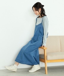 ONIGIRI | デニム　ジャンパースカート(ジャンパースカート)