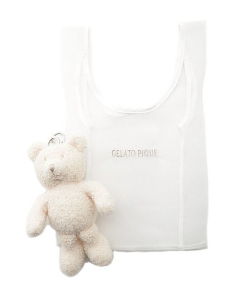 スタバジェラートピケブランケット　　エコバック チャーム スタバジェラートピケブランケット エコバック チャーム スタバ