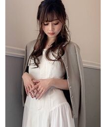 RESEXXY | コンパクトリブニットカーディガン【セット着用可能】(カーディガン/ボレロ)