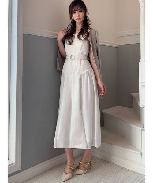 RESEXXY（リゼクシー）の「コンパクトリブニットカーディガン【セット着用可能】（カーディガン/ボレロ・レディース・ブラック/アイボリー/ミント・FREE）」の8枚目の写真