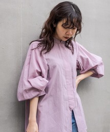 CAPRICIEUX LE'MAGE | 袖タックパフシャツ(シャツ/ブラウス)