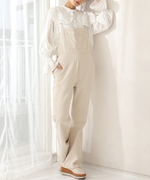 one after another NICE CLAUP | カラ―サロペット(サロペット/オーバーオール)