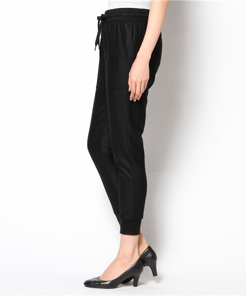 ESTNATION（エストネーション）の「ESTNATION 裾リブパンツ（その他パンツ・レディース・グレー/ブラック/ネイビー・36/38）」の5枚目の写真