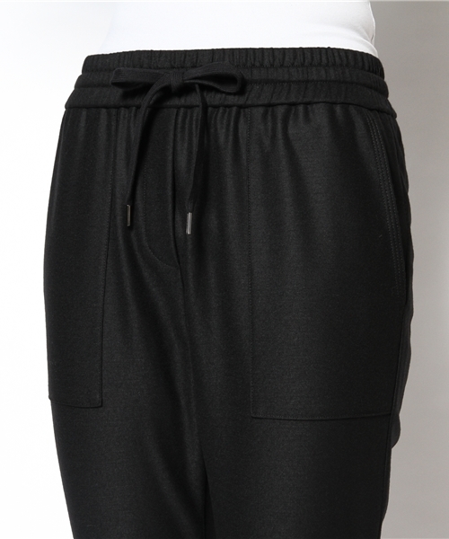 ESTNATION（エストネーション）の「ESTNATION 裾リブパンツ（その他パンツ・レディース・グレー/ブラック/ネイビー・36/38）」の7枚目の写真