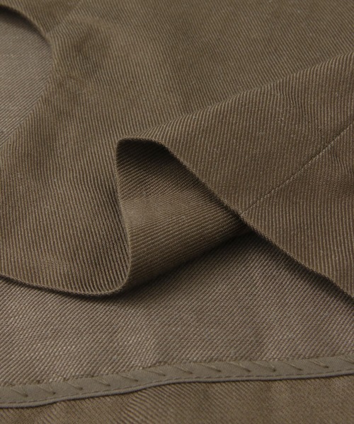 LAATO（ラート）の「GOWN JACKET（その他アウター・レディース・ブラウン/オフホワイト・FREE）」の12枚目の写真