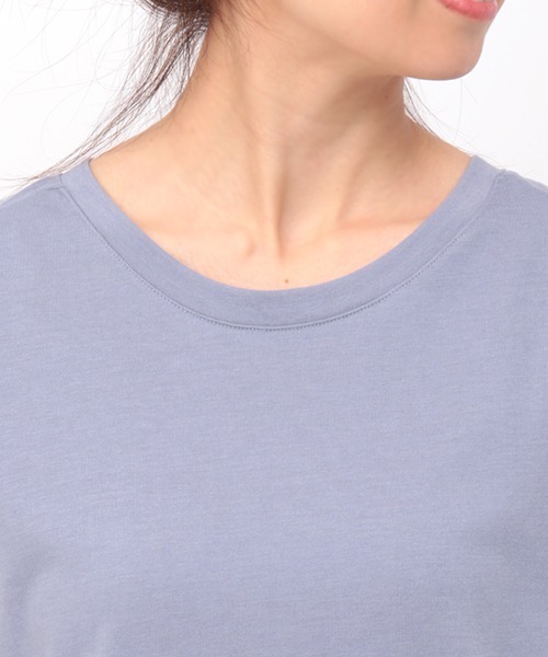 チチカカ（チチカカ）の「バックコンビフレンチチュニック（チュニック・レディース・ブルー/ベージュ/ボルドー・FREE）」の19枚目の写真