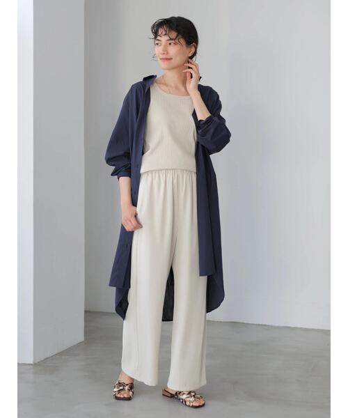 AMERICAN HOLIC（アメリカンホリック）の「針抜きテレコタンクトップ（タンクトップ・レディース・ライトベージュ/オレンジ/チャコールグレー/オフホワイト・L/M）」の19枚目の写真