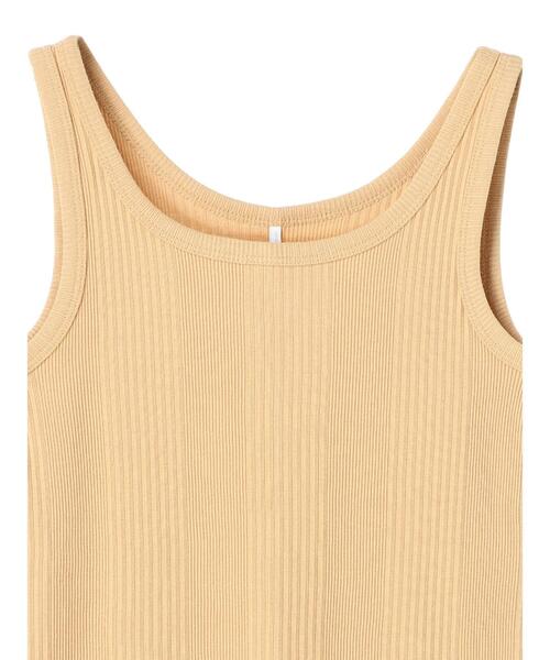 AMERICAN HOLIC（アメリカンホリック）の「針抜きテレコタンクトップ（タンクトップ・レディース・ライトベージュ/オレンジ/チャコールグレー/オフホワイト・L/M）」の18枚目の写真