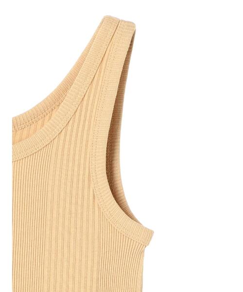 AMERICAN HOLIC（アメリカンホリック）の「針抜きテレコタンクトップ（タンクトップ・レディース・ライトベージュ/オレンジ/チャコールグレー/オフホワイト・L/M）」の12枚目の写真