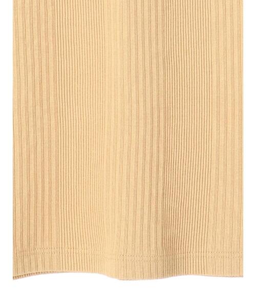 AMERICAN HOLIC（アメリカンホリック）の「針抜きテレコタンクトップ（タンクトップ・レディース・ライトベージュ/オレンジ/チャコールグレー/オフホワイト・L/M）」の8枚目の写真