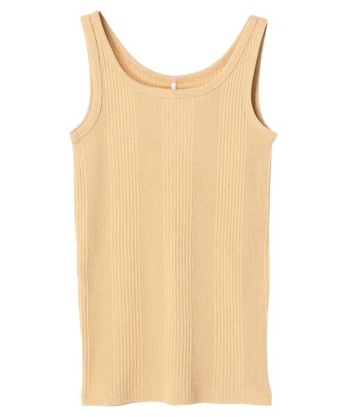AMERICAN HOLIC（アメリカンホリック）の「針抜きテレコタンクトップ（タンクトップ・レディース・ライトベージュ/オレンジ/チャコールグレー/オフホワイト・L/M）」の20枚目の写真